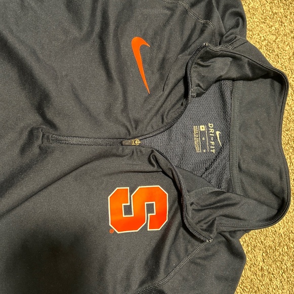 Nike Official On-Field Apparel Quarter-Zip, Syracuse, Medium - Picture 2 of 2